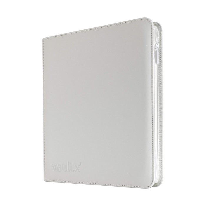 Vault X : 12-Pocket Exo-Tec Zip Binder - White Edition - Lockett Labs UK