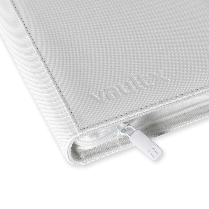 Vault X : 12-Pocket Exo-Tec Zip Binder - White Edition - Lockett Labs UK