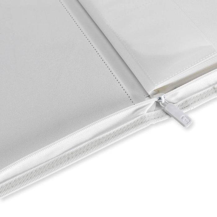 Vault X : 9-Pocket Exo-Tec Zip Binder - White Edition