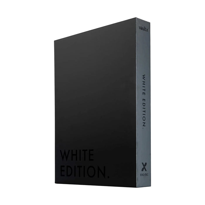 Vault X : 9-Pocket Exo-Tec Zip Binder - White Edition