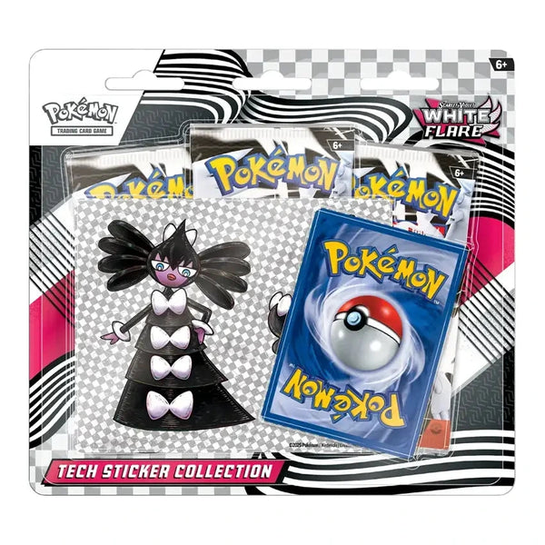 Pokemon : White Flare Tech Sticker Collection - Gothitelle