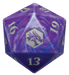Gift Bundle Single Die : ADVENTURES IN THE FORGOTTEN REALMS - D20 - Lockett Labs UK