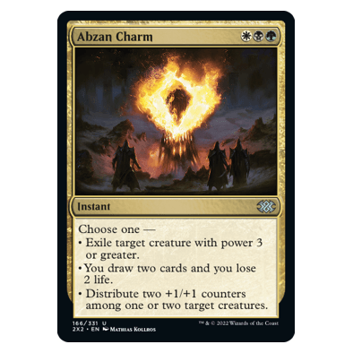 Abzan Charm : DOUBLE MASTERS 2022 -166/331