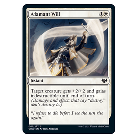 Adamant Will : INNISTRAD CRIMSON VOW - 001/277