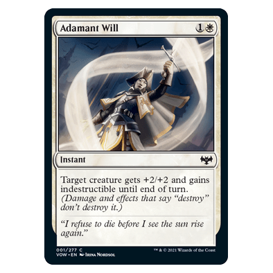 Adamant Will : INNISTRAD CRIMSON VOW - 001/277