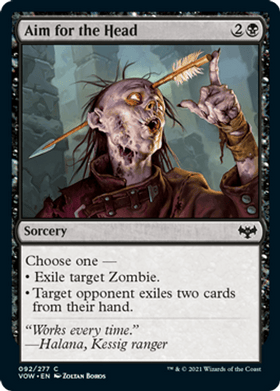 Aim for the Head : INNISTRAD CRIMSON VOW - 092/277