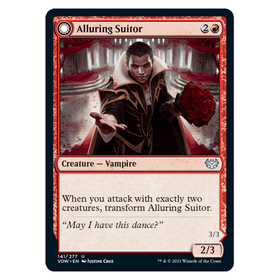Alluring Suitor // Deadly Dancer : INNISTRAD CRIMSON VOW - 141/277