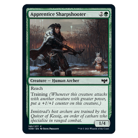 Apprentice Sharpshooter : INNISTRAD CRIMSON VOW - 185/277