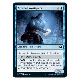 Arcane Investigator : DUNGEONS & DRAGONS: ADVENTURES IN THE FORGOTTEN REALMS - 046/281