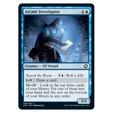 Arcane Investigator : DUNGEONS & DRAGONS: ADVENTURES IN THE FORGOTTEN REALMS - 046/281