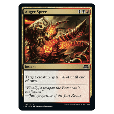 Auger Spree : DOUBLE MASTERS 2022 - 178/331
