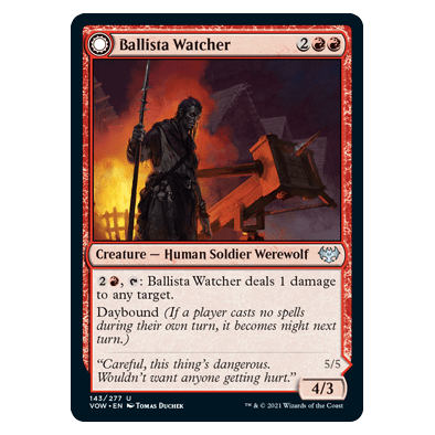 Ballista Watcher // Ballista Wielder : INNISTRAD CRIMSON VOW - 143/277
