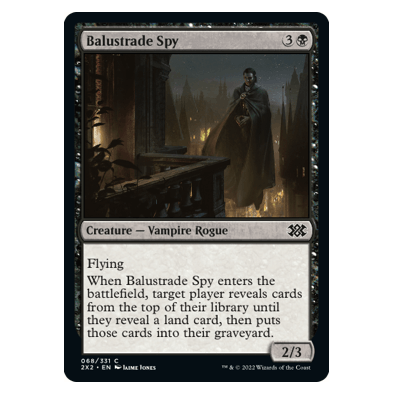 Balustrade Spy : DOUBLE MASTERS 2022 - 068/331