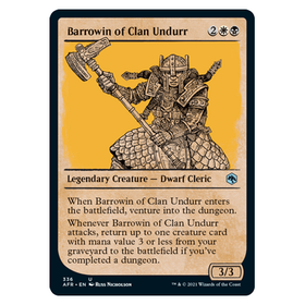 Barrowin of Clan Undurr (Showcase) : DUNGEONS & DRAGONS: ADVENTURES IN THE FORGOTTEN REALMS - 336
