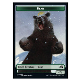 Bear // Eldrazi Scion Double-sided Token : DOUBLE MASTERS 2022 - 014/024 // 001/024
