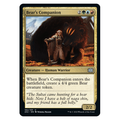 Bear's Companion : DOUBLE MASTERS 2022 - 182/331