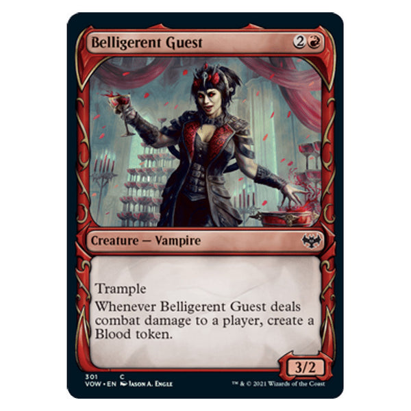 Belligerent Guest : INNISTRAD CRIMSON VOW - 301