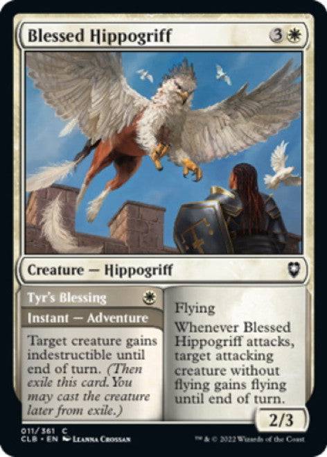 Blessed Hippogriff : DUNGEONS & DRAGONS: BATTLE FOR BALDUR'S GATE - 011/361 - Lockett Labs UK