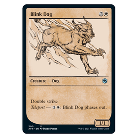 Blink Dog (Showcase) : DUNGEONS & DRAGONS: ADVENTURES IN THE FORGOTTEN REALMS - 300