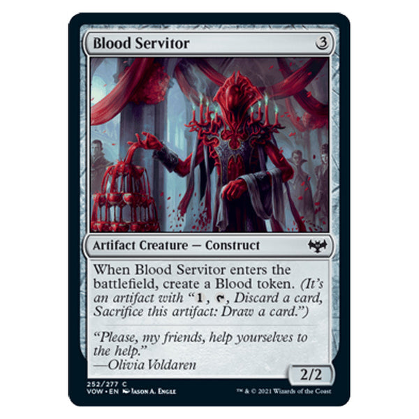 Blood Servitor : INNISTRAD CRIMSON VOW - 252/277