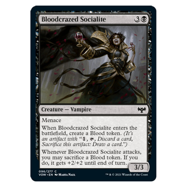 Bloodcrazed Socialite : INNISTRAD CRIMSON VOW - 096/277