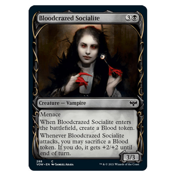 Bloodcrazed Socialite : INNISTRAD CRIMSON VOW - 288
