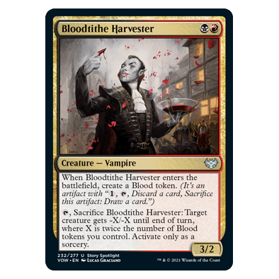 Bloodtithe Harvester : INNISTRAD CRIMSON VOW - 232/277