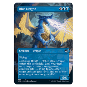 Blue Dragon (BORDERLESS) : DUNGEONS & DRAGONS: ADVENTURES IN THE FORGOTTEN REALMS - 289
