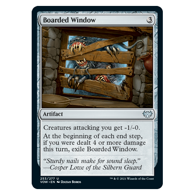 Boarded Window : INNISTRAD CRIMSON VOW - 253/277