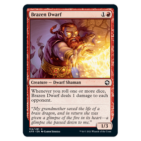 Brazen Dwarf : DUNGEONS & DRAGONS: ADVENTURES IN THE FORGOTTEN REALMS - 134/281