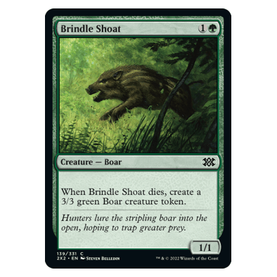 Brindle Shoat : DOUBLE MASTERS 2022 - 139/331
