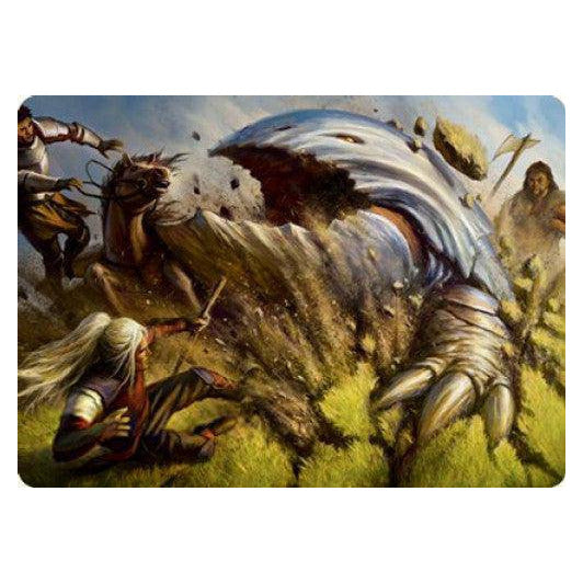 Bulette : DUNGEONS & DRAGONS: ADVENTURES IN THE FORGOTTEN REALMS (Art card) - 016/081