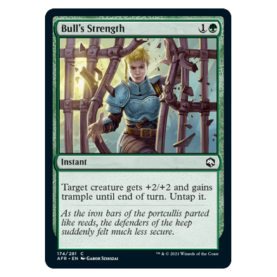 Bull's Strength : DUNGEONS & DRAGONS: ADVENTURES IN THE FORGOTTEN REALMS - 174/281