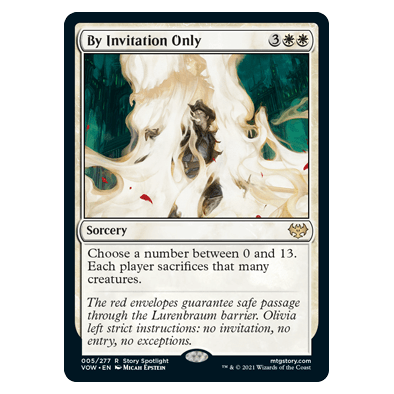 By Invitation Only : INNISTRAD CRIMSON VOW - 005/277