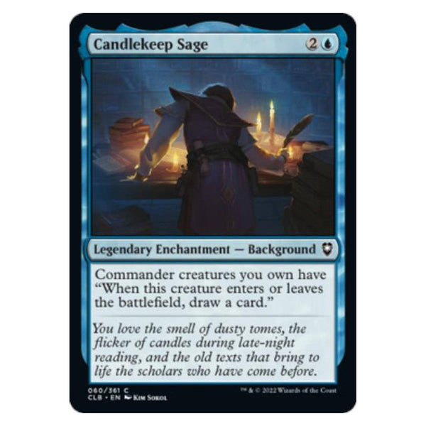Candlekeep Sage : DUNGEONS & DRAGONS: BATTLE FOR BALDUR'S GATE - 060/361
