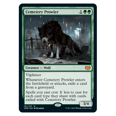 Cemetery Prowler : INNISTRAD CRIMSON VOW - 191/277
