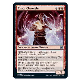 Chaos Channeler : DUNGEONS & DRAGONS: ADVENTURES IN THE FORGOTTEN REALMS - 136/281