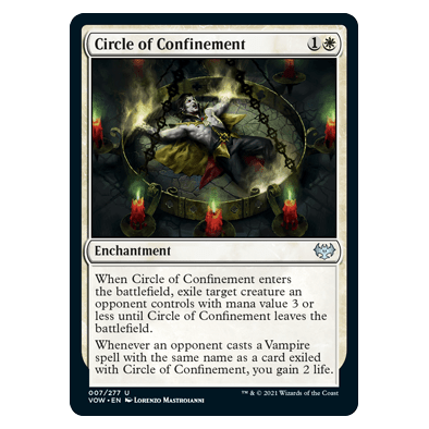 Circle of Confinement : INNISTRAD CRIMSON VOW - 007/277