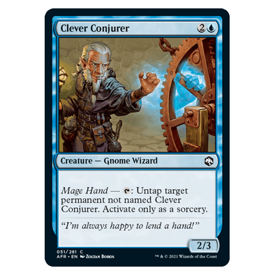 Clever Conjurer : DUNGEONS & DRAGONS: ADVENTURES IN THE FORGOTTEN REALMS - 051/281