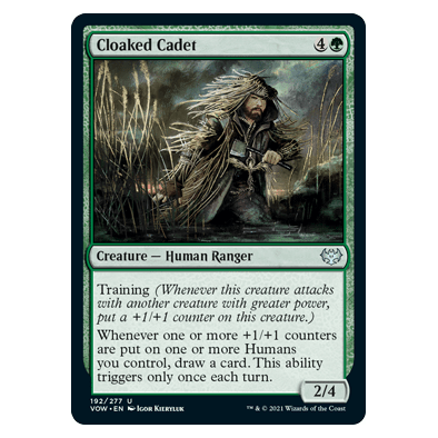 Cloaked Cadet : INNISTRAD CRIMSON VOW - 192/277