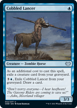 Cobbled Lancer : INNISTRAD CRIMSON VOW - 052/277 - Lockett Labs UK