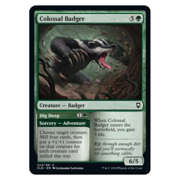 Colossal Badger : DUNGEONS & DRAGONS: BATTLE FOR BALDUR'S GATE - 223/361