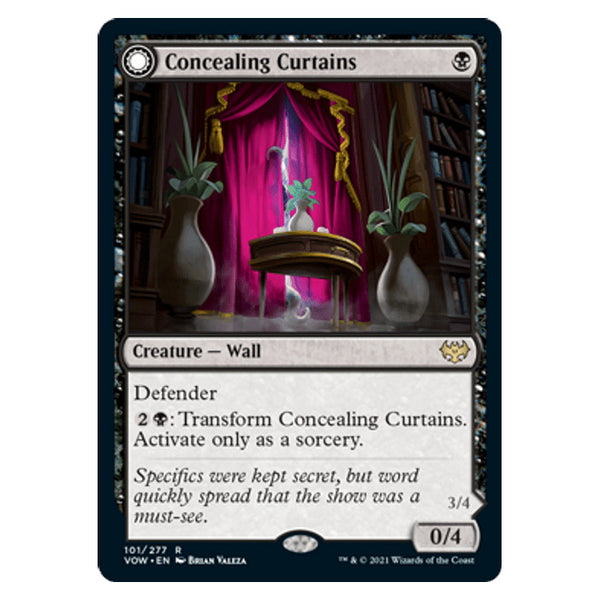 Concealing Curtains // Revealing Eye : INNISTRAD CRIMSON VOW - 101/277