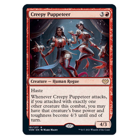 Creepy Puppeteer : INNISTRAD CRIMSON VOW - 151/277