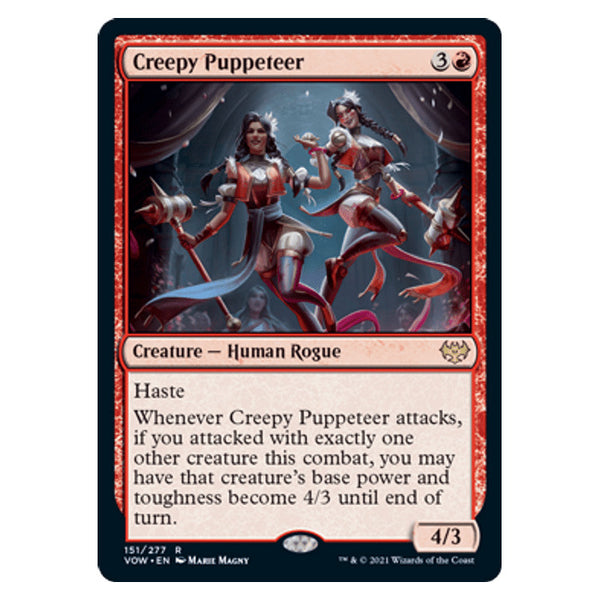 Creepy Puppeteer : INNISTRAD CRIMSON VOW - 151/277