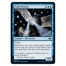 Cruel Witness : INNISTRAD CRIMSON VOW - 055/277