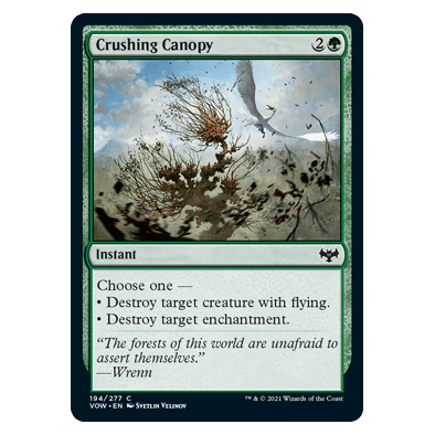 Crushing Canopy : INNISTRAD CRIMSON VOW - 194/277