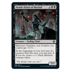 Death-Priest of Myrkul : DUNGEONS & DRAGONS: ADVENTURES IN THE FORGOTTEN REALMS - 095/281