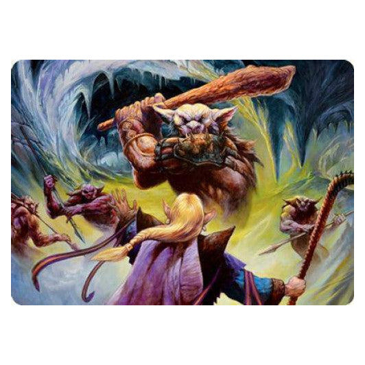 Den of the Bugbear : DUNGEONS & DRAGONS: ADVENTURES IN THE FORGOTTEN REALMS (Art card) - 34/81