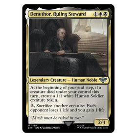 Denethor, Ruling Steward (Foil) : THE LORD OF THE RINGS: TALES OF MIDDLE-EARTH - 0198